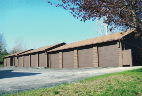 Click to see more about beautifully restained condo garages.