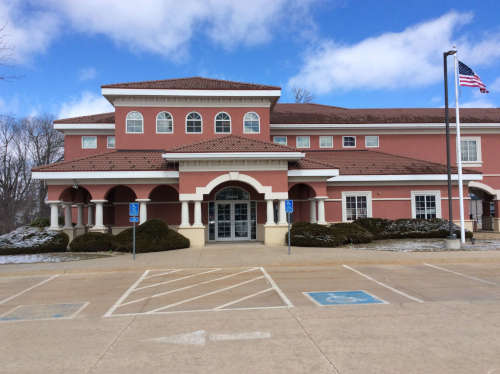 Outside photo of the jobsite location: Kerndt Brothers Bank.